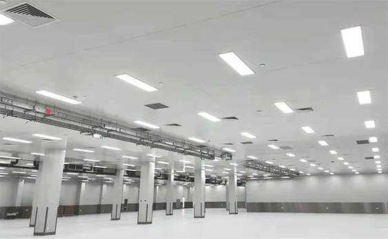 潔淨室FFU天花板網格系統安裝施工