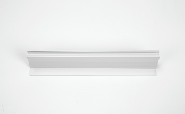 Cleanroom FFU ceiling profile detail for maintenance module sealing and alignment